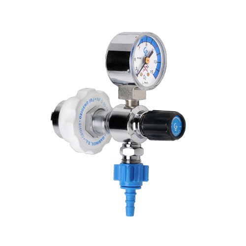 G108 - Flow meter with pressure gauge